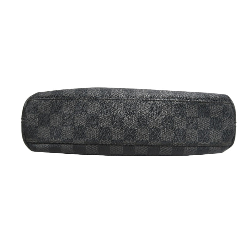 LOUIS VUITTON LV Mick Damier Graphite Tote Shoulder Bag Black