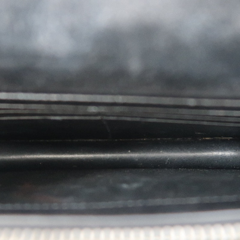 YVES SAINT LAURENT YSL Kate Tassel Shoulder Bag Silver Hardware Black Silver PVC