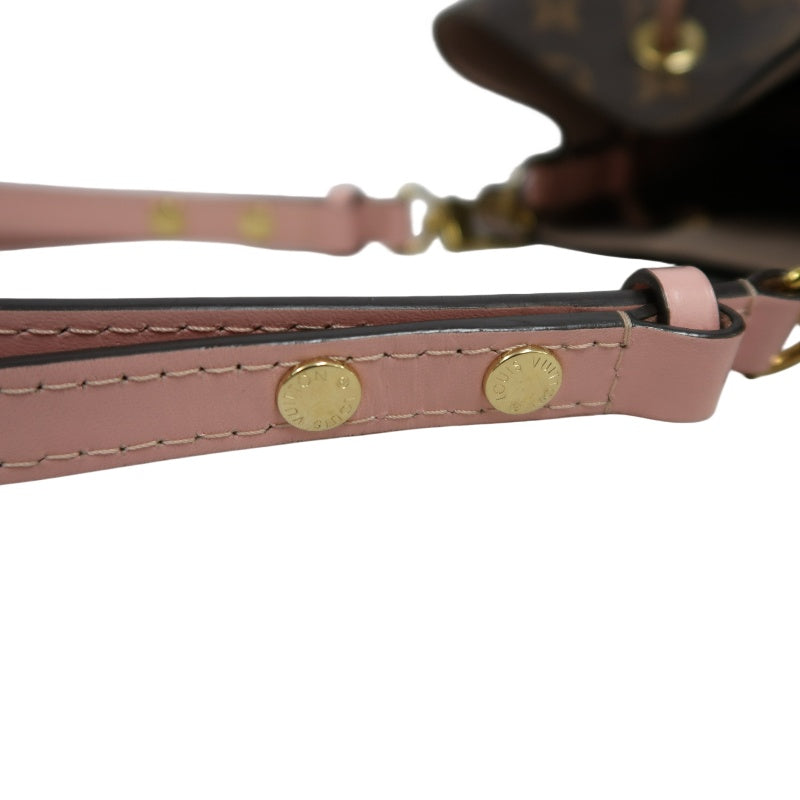 LOUIS VUITTON LV NeoNoe Monogram Shoulder Bag Brown/Pink PVC