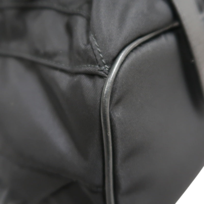 PRADA Nylon Backpack Black Gold Hardware