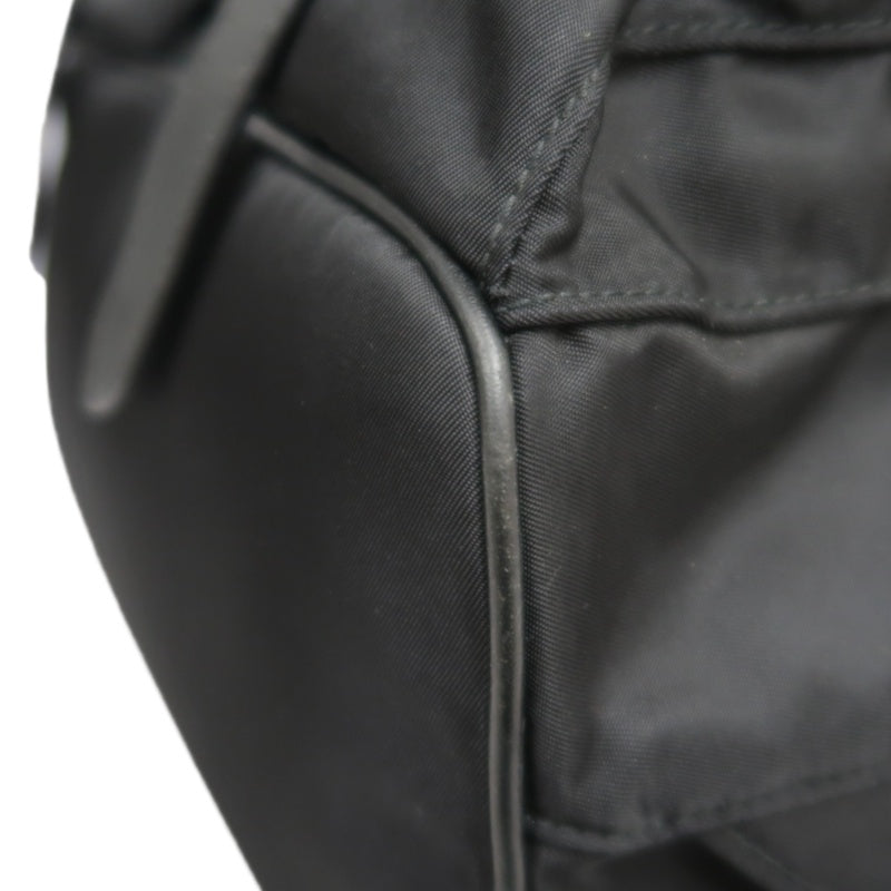 PRADA Nylon Backpack Black Gold Hardware