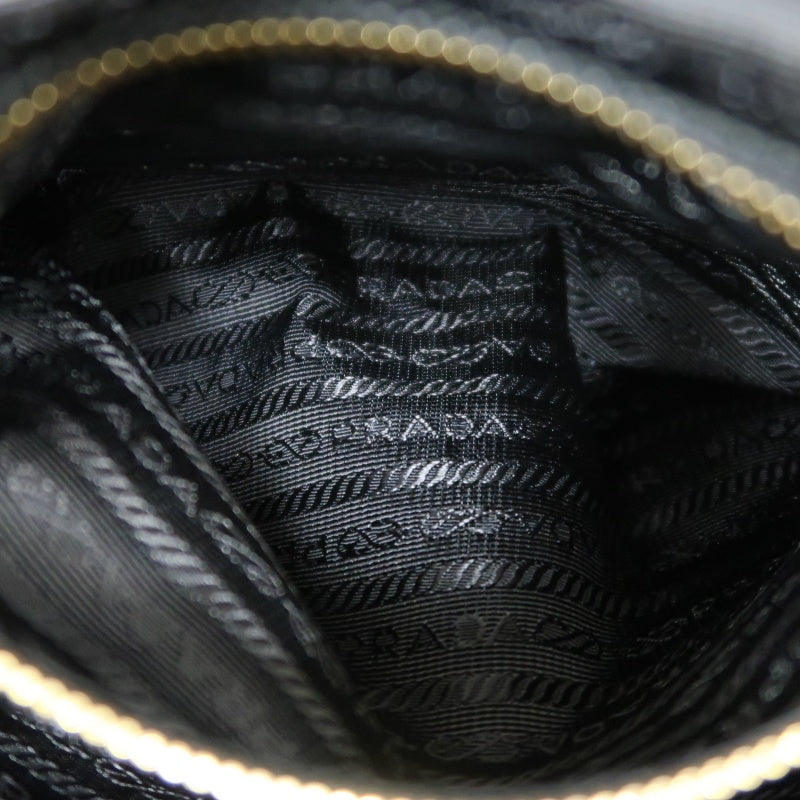 PRADA Nylon Backpack Black Gold Hardware