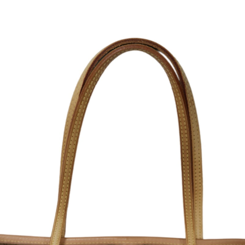 LOUIS VUITTON Monogram Neverfull MM Tote Bag Brown