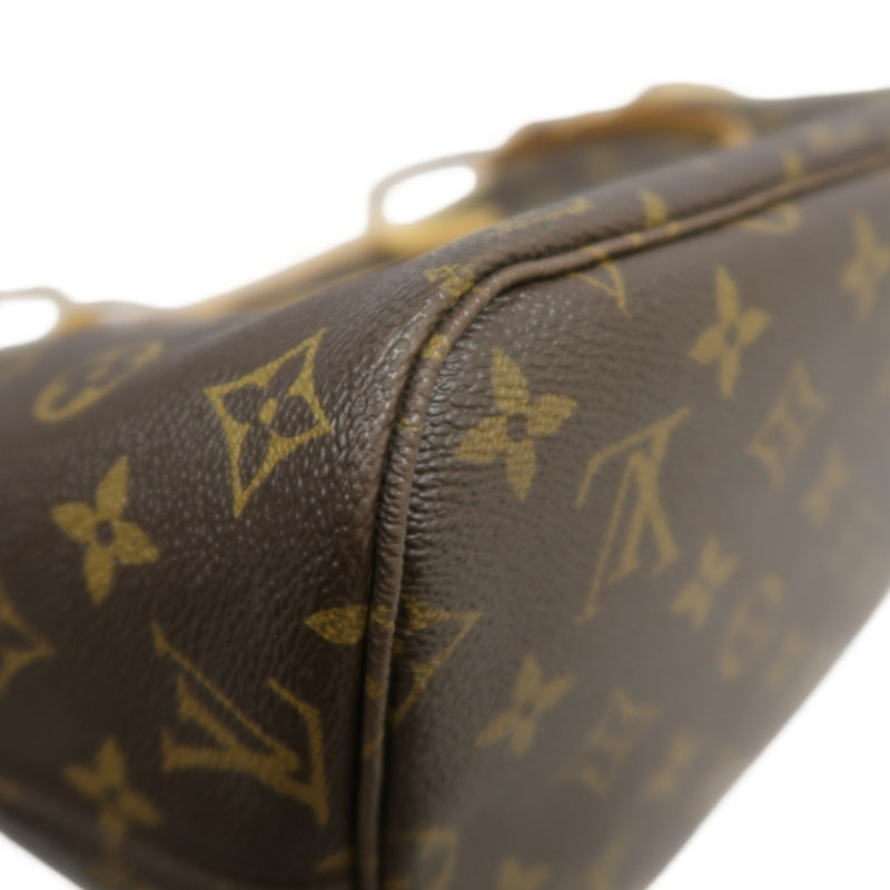 LOUIS VUITTON Monogram Neverfull MM Tote Bag Brown