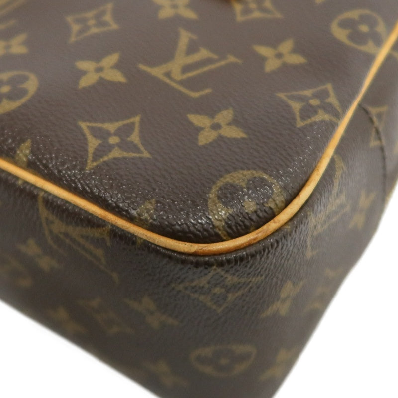 LOUIS VUITTON Monogram Pallas MM Shoulder Bag  Brown