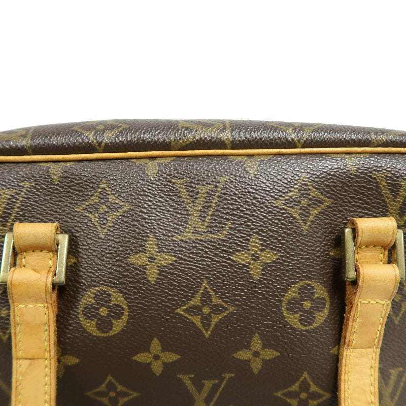 LOUIS VUITTON Monogram Pallas MM Shoulder Bag  Brown