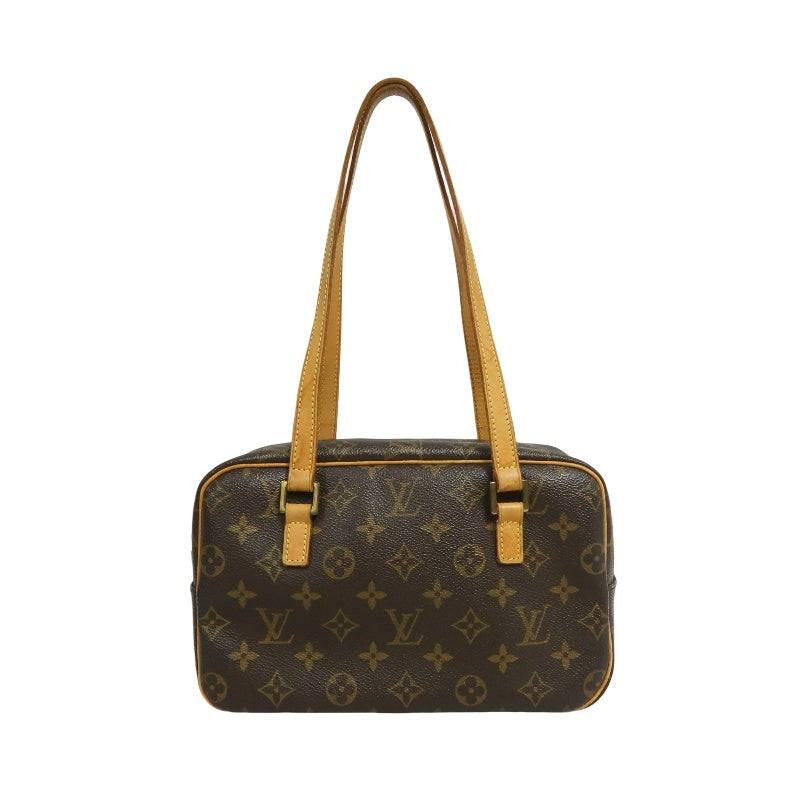 LOUIS VUITTON Monogram Pallas MM Shoulder Bag  Brown