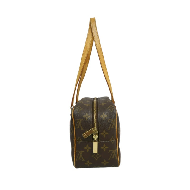 LOUIS VUITTON Monogram Pallas MM Shoulder Bag  Brown