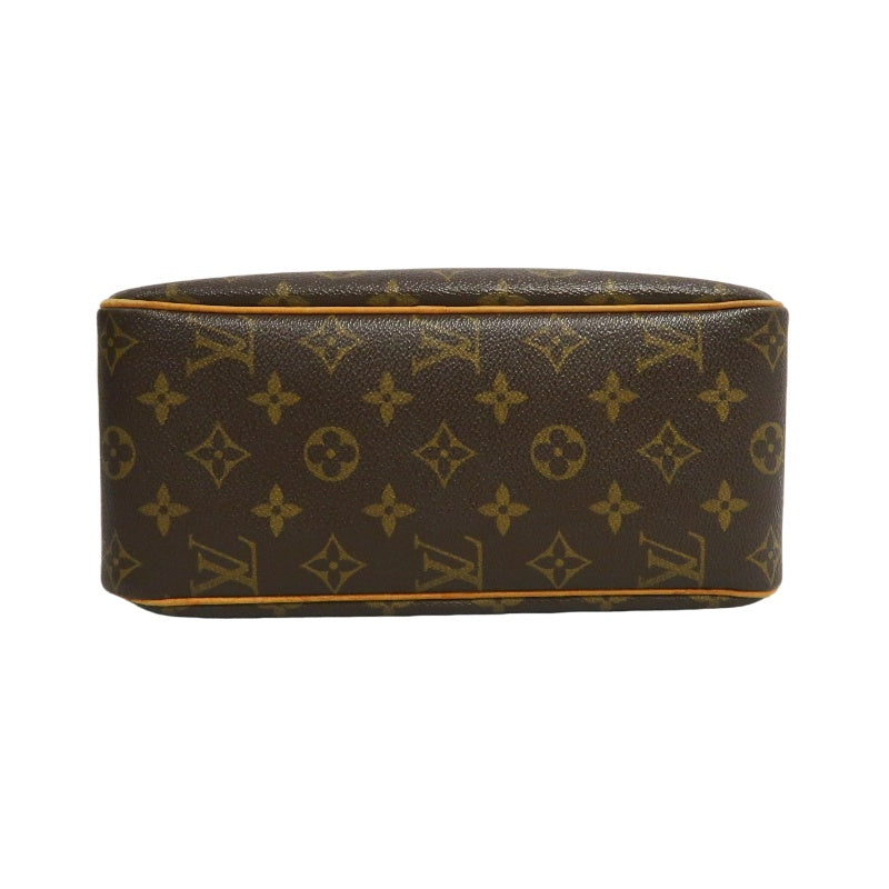 LOUIS VUITTON Monogram Pallas MM Shoulder Bag  Brown