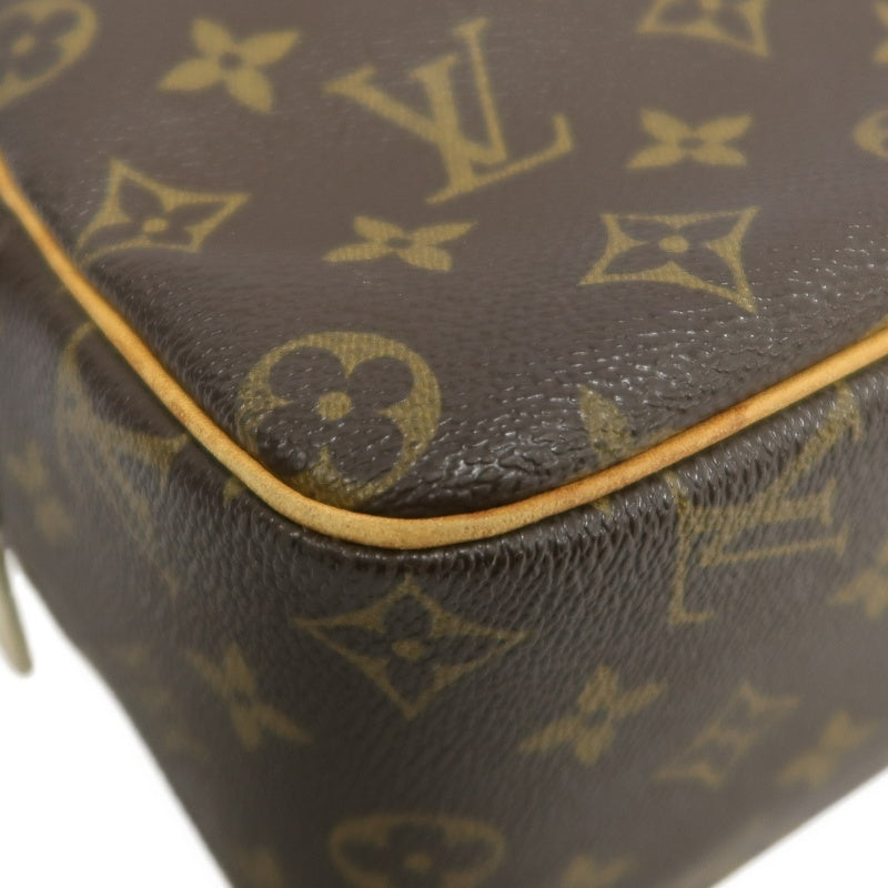 LOUIS VUITTON Monogram Pallas MM Shoulder Bag  Brown