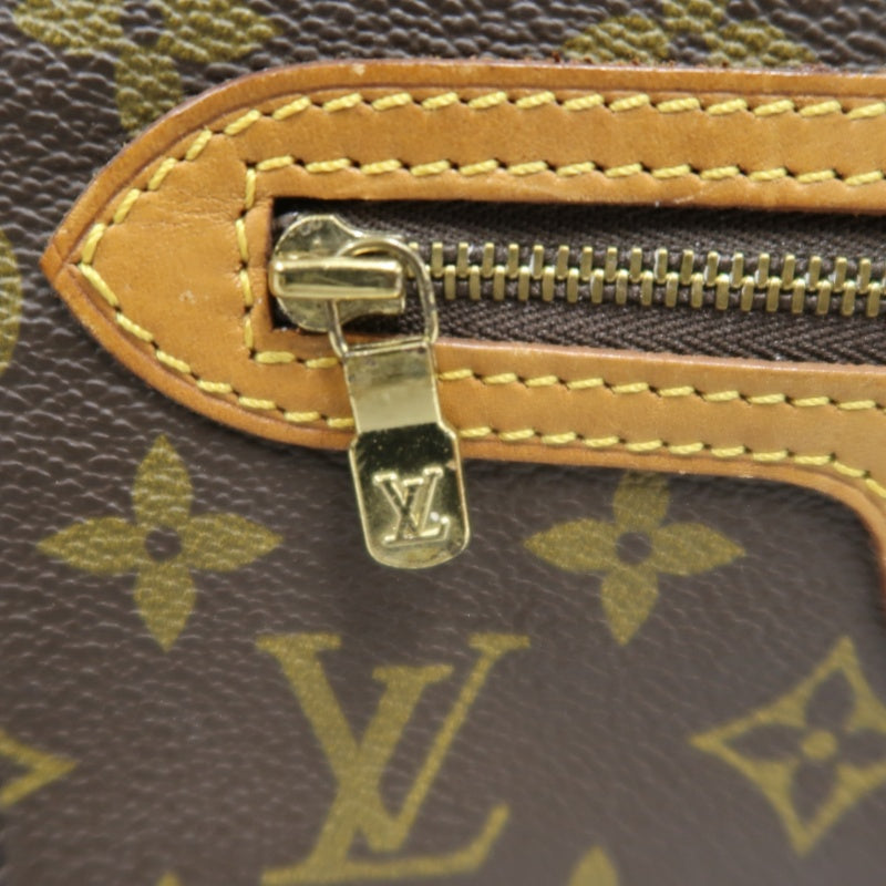 LOUIS VUITTON Monogram Pallas MM Shoulder Bag Brown
