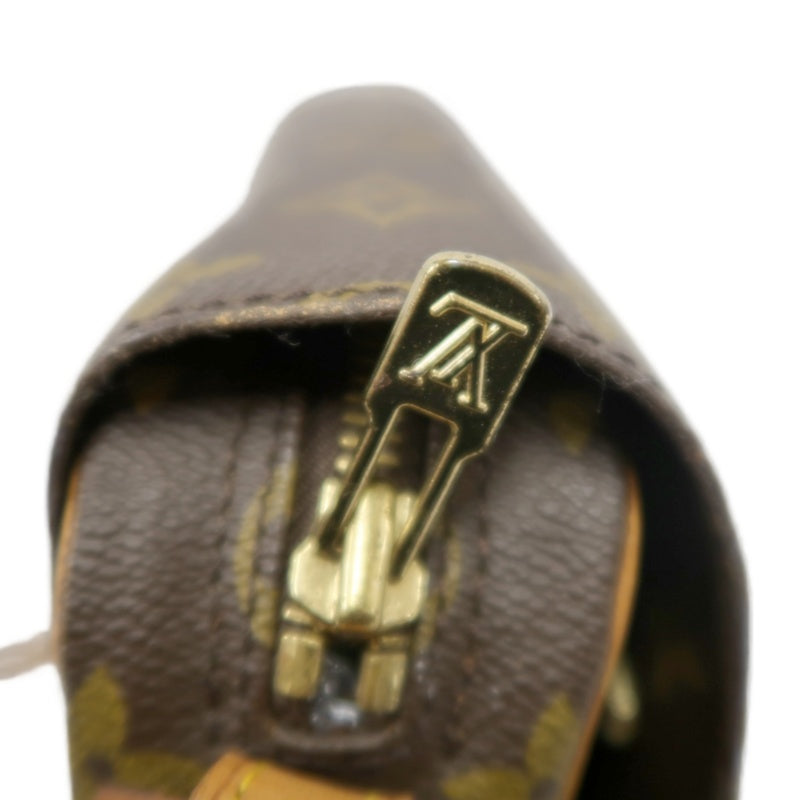 LOUIS VUITTON Monogram Pallas MM Shoulder Bag Brown