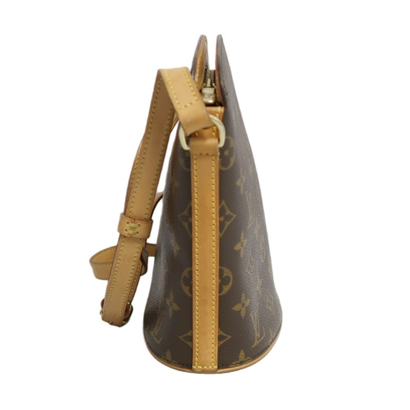LOUIS VUITTON Monogram Drouot Shoulder Bag  Brown