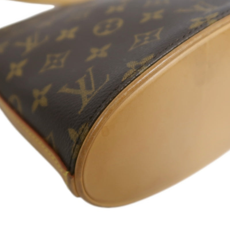 LOUIS VUITTON Monogram Drouot Shoulder Bag  Brown