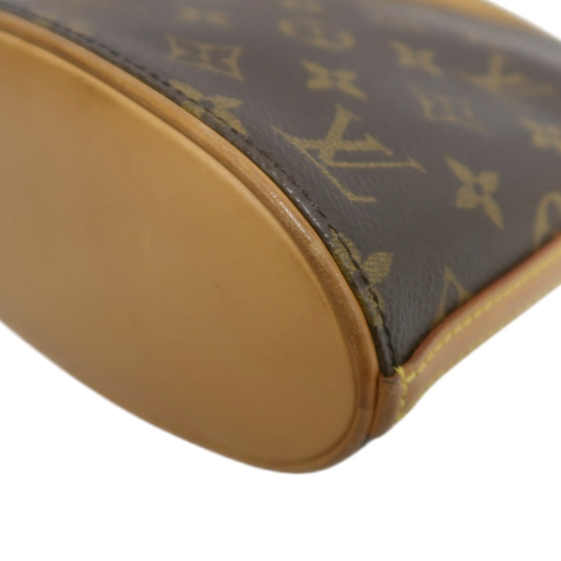 LOUIS VUITTON Monogram Drouot Shoulder Bag  Brown