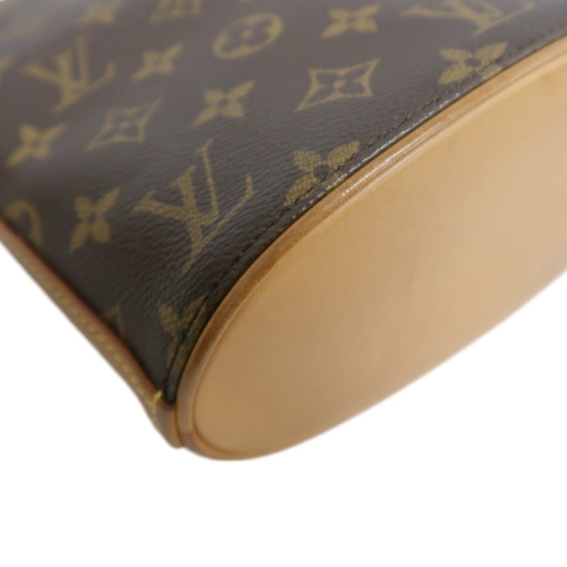 LOUIS VUITTON Monogram Drouot Shoulder Bag  Brown
