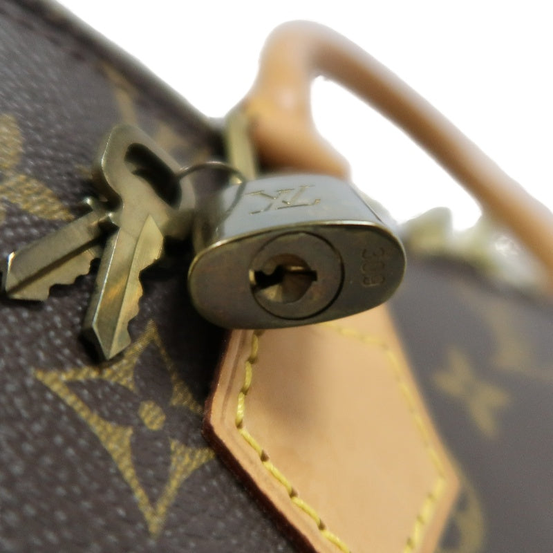 LOUIS VUITTON Monogram Alma PM Handbag  Brown Padlock・two keys