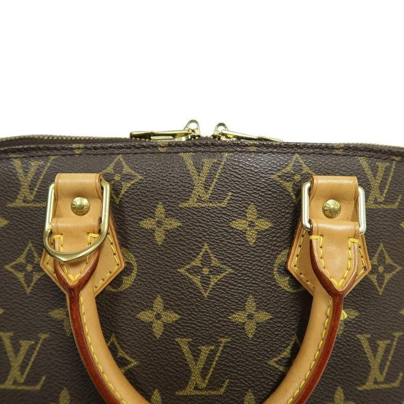 LOUIS VUITTON Monogram Alma PM Handbag  Brown Padlock・two keys