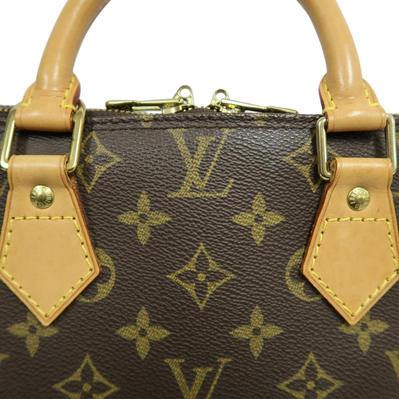 LOUIS VUITTON Monogram Alma PM Handbag  Brown Padlock・two keys