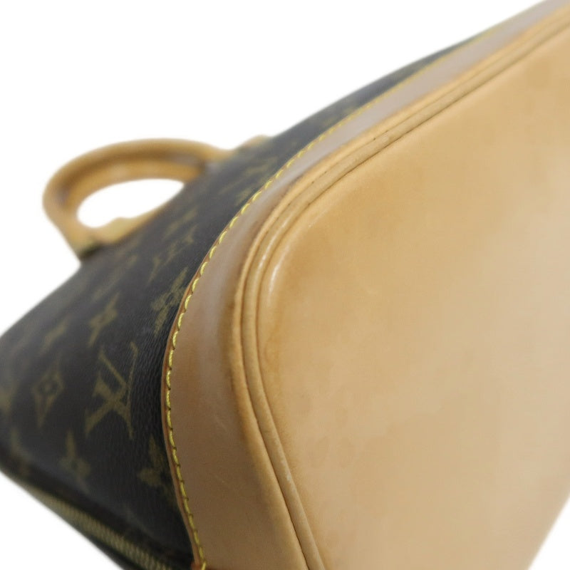 LOUIS VUITTON Monogram Alma PM Handbag  Brown Padlock・two keys