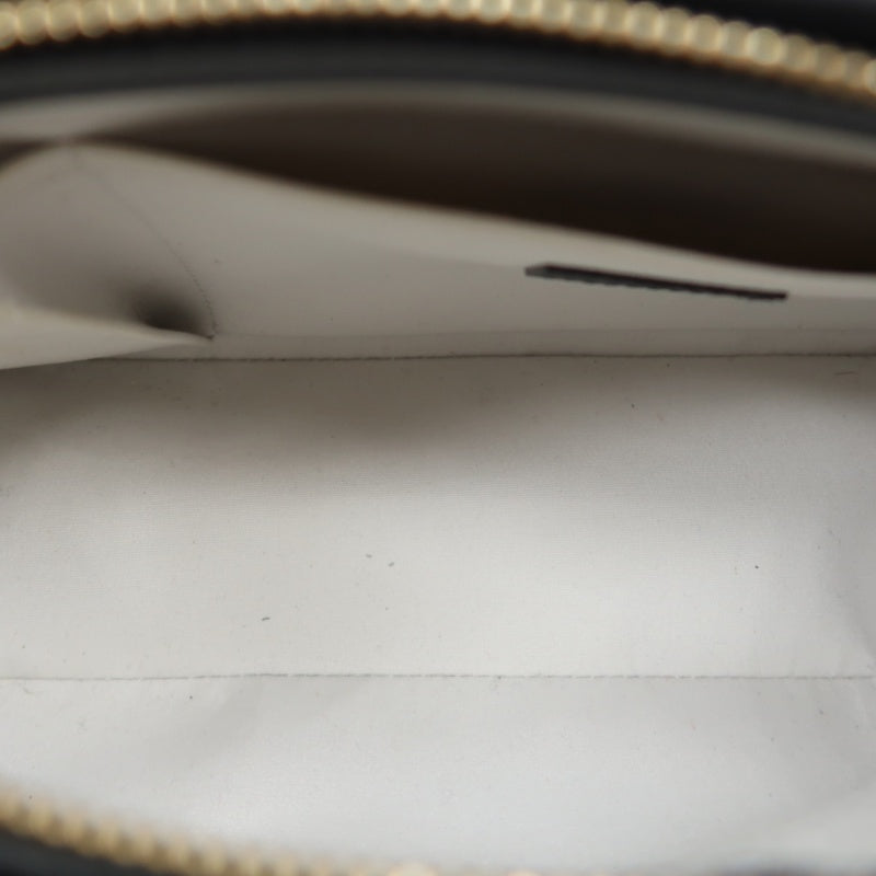 LOUIS VUITTON Monogram Mini Lucille PM Handbag Canvas Blue Grey Name Tag