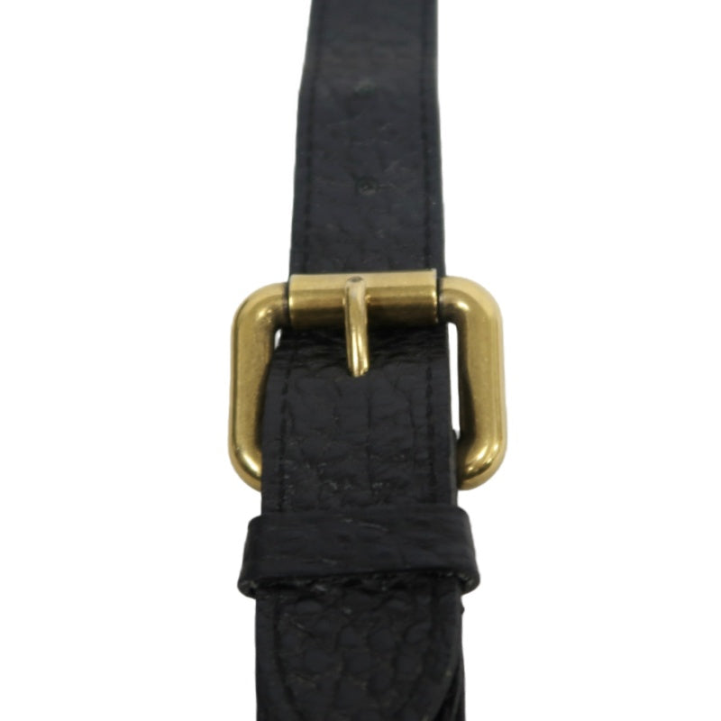 LOUIS VUITTON Monogram Denim Neo Cabby PM Handbag 2way with Shoulder Strap Denim Black Grey Gold Hardware