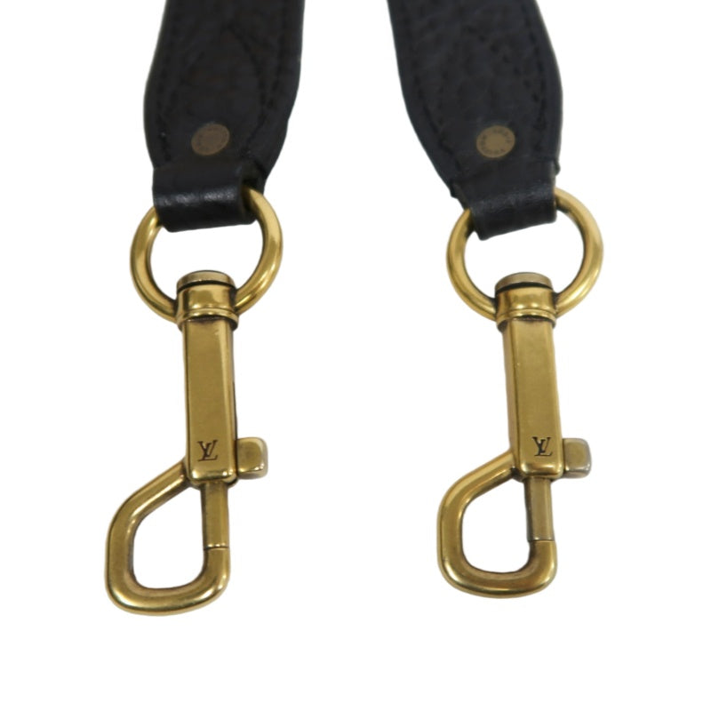 LOUIS VUITTON Monogram Denim Neo Cabby PM Handbag 2way with Shoulder Strap Denim Black Grey Gold Hardware