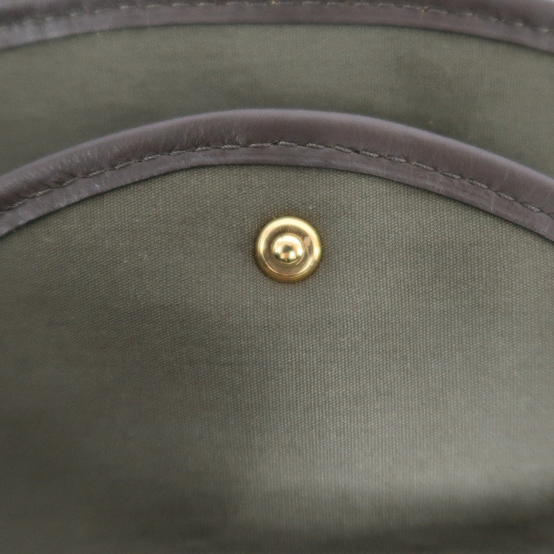 LOUIS VUITTON Monogram Mini Marjorie Shoulder Bag Canvas Green Brown Gold Hardware