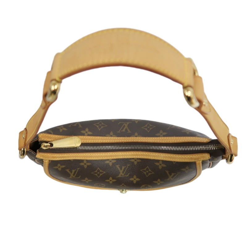 LOUIS VUITTON Monogram Tulum PM Shoulder Bag Brown  Gold Hardware