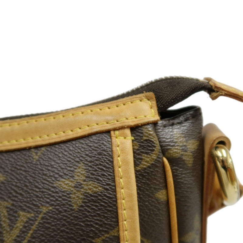LOUIS VUITTON Monogram Tulum PM Shoulder Bag Brown  Gold Hardware