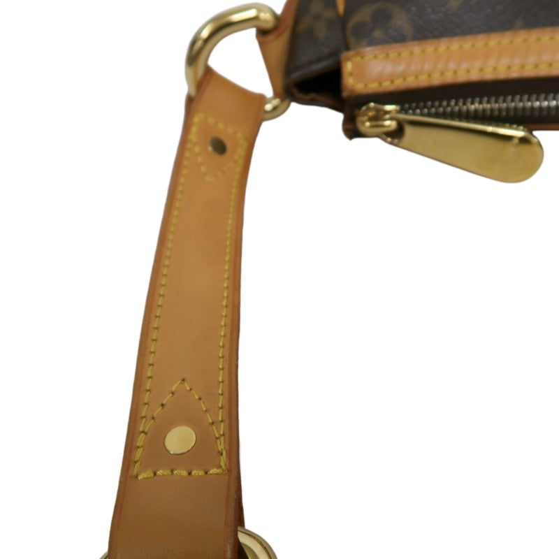 LOUIS VUITTON Monogram Tulum PM Shoulder Bag Brown  Gold Hardware