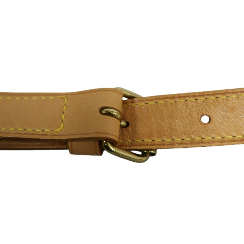 LOUIS VUITTON Monogram Boulogne 30 Shoulder Bag Brown Gold Hardware