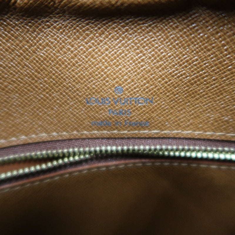 LOUIS VUITTON Monogram Boulogne 30 Shoulder Bag Brown Gold Hardware