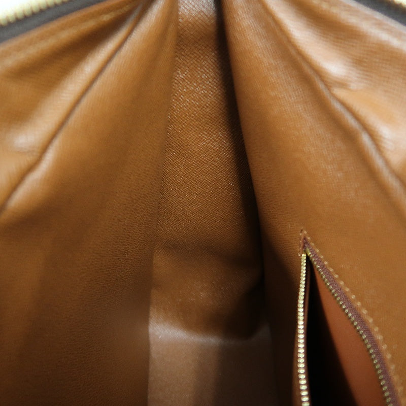 LOUIS VUITTON Monogram Boulogne 30 Shoulder Bag Brown Gold Hardware