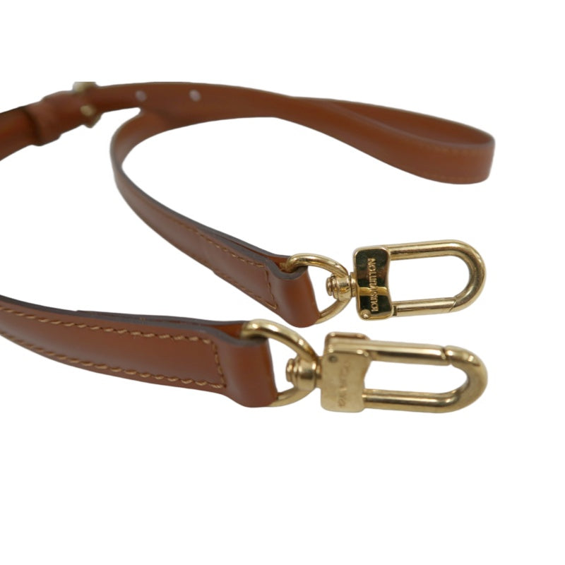 LOUIS VUITTON Monogram Monceau 26 Handbag 2way with Shoulder Strap Brown Gold Hardware