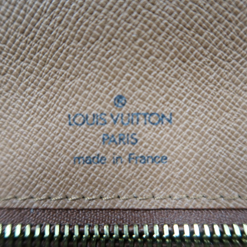 LOUIS VUITTON Monogram Monceau 26 Handbag 2way with Shoulder Strap Brown Gold Hardware