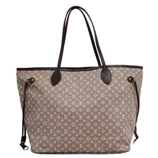 LOUIS VUITTON Monogram Idylle Neverfull MM Tote Bag Canvas pinkGold Hardware