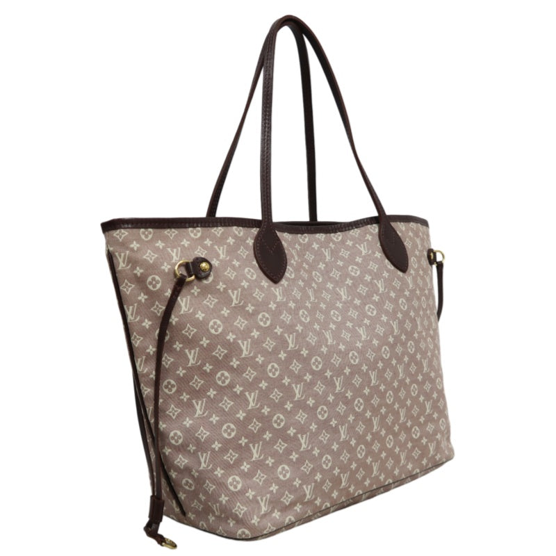 LOUIS VUITTON Monogram Idylle Neverfull MM Tote Bag Canvas pinkGold Hardware