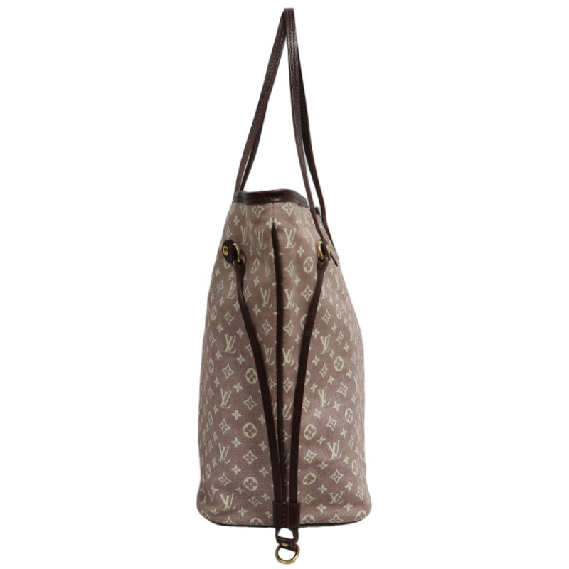 LOUIS VUITTON Monogram Idylle Neverfull MM Tote Bag Canvas pinkGold Hardware