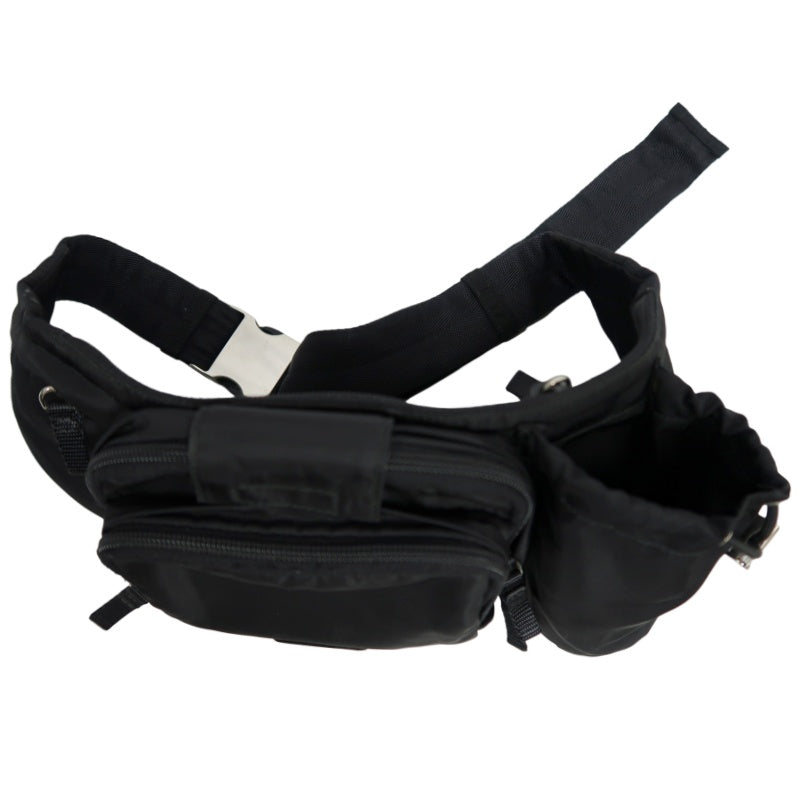 PRADA　bodyBag Nylon Black Silver Hardware Guarantee card
