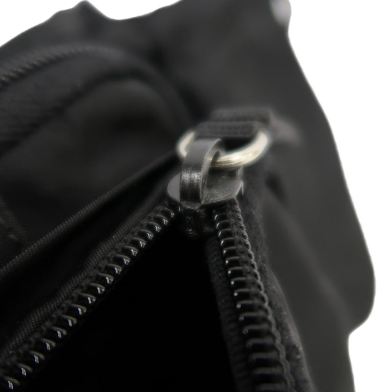 PRADA　bodyBag Nylon Black Silver Hardware Guarantee card