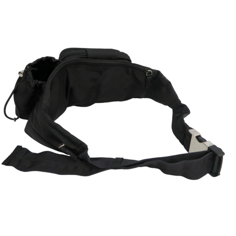 PRADA　bodyBag Nylon Black Silver Hardware Guarantee card
