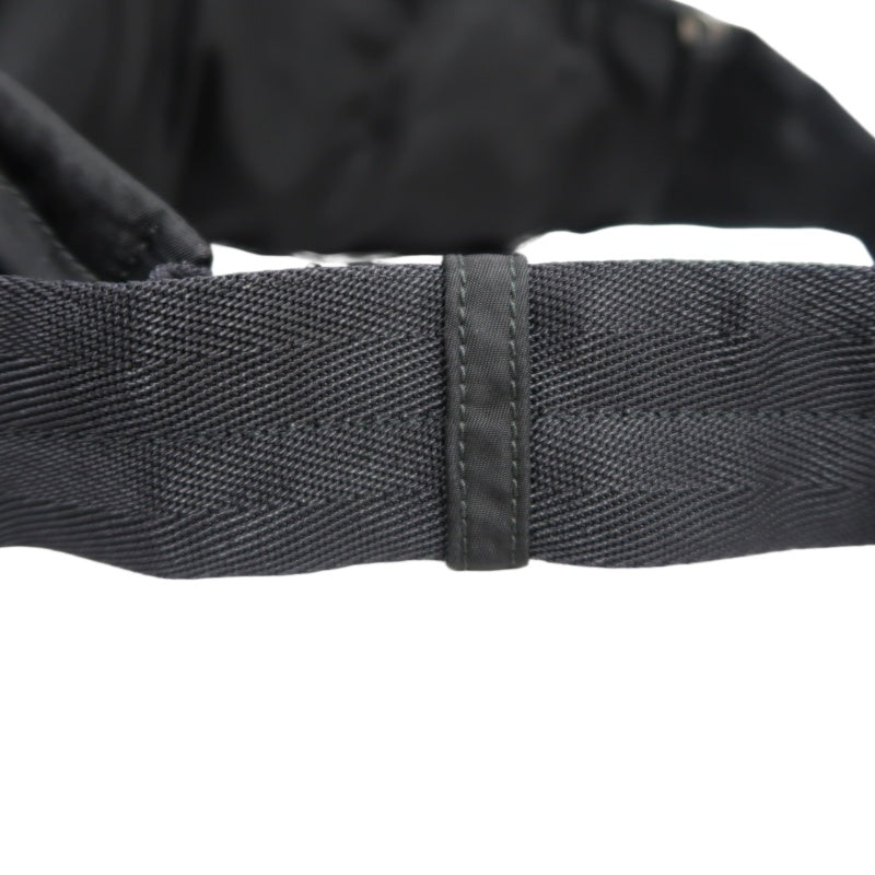 PRADA　bodyBag Nylon Black Silver Hardware Guarantee card