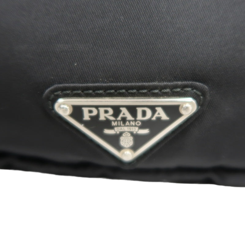 PRADA　bodyBag Nylon Black Silver Hardware Guarantee card
