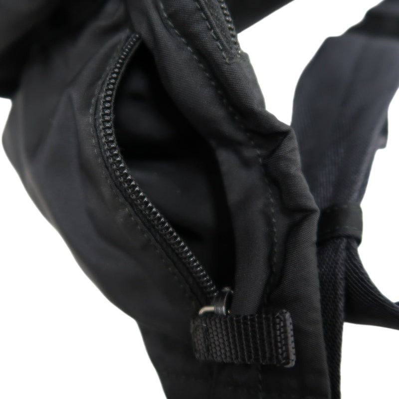 PRADA　bodyBag Nylon Black Silver Hardware Guarantee card