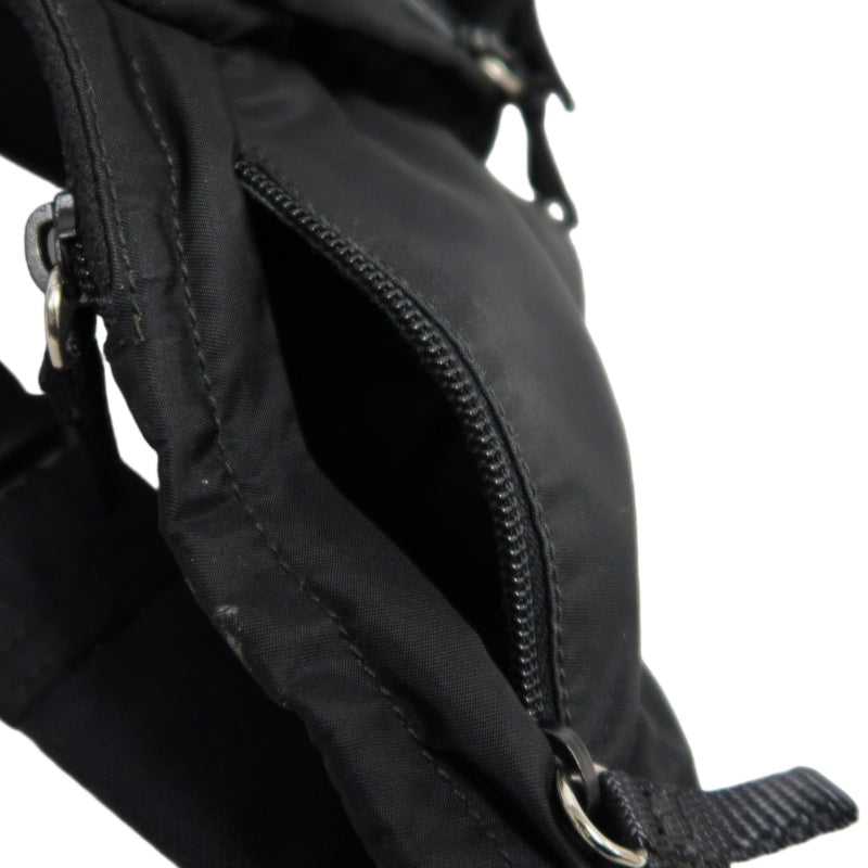 PRADA　bodyBag Nylon Black Silver Hardware Guarantee card