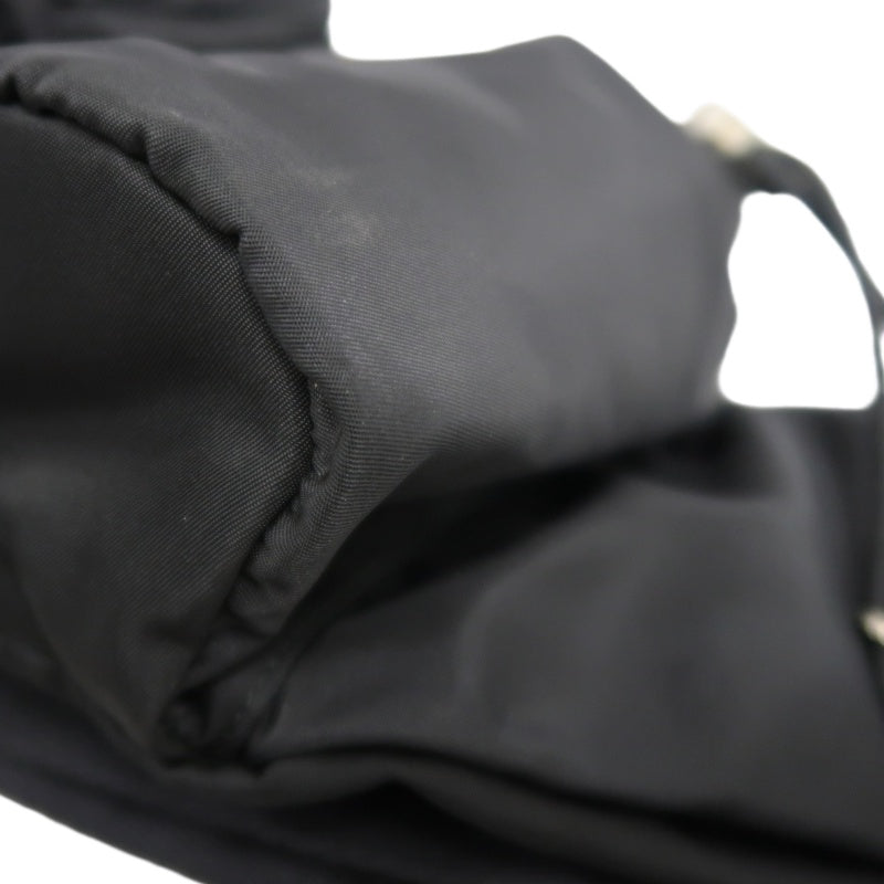 PRADA　bodyBag Nylon Black Silver Hardware Guarantee card