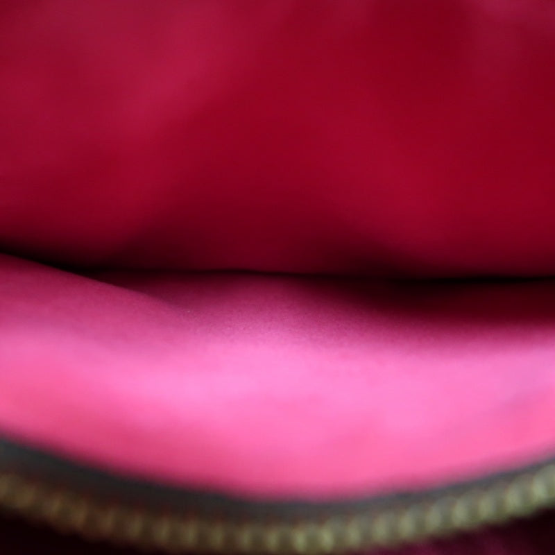 LOUIS VUITTON Monogram NeoNoe MM Bucket Bag Brown　Drawstring Shoulder Bag Gold Hardware