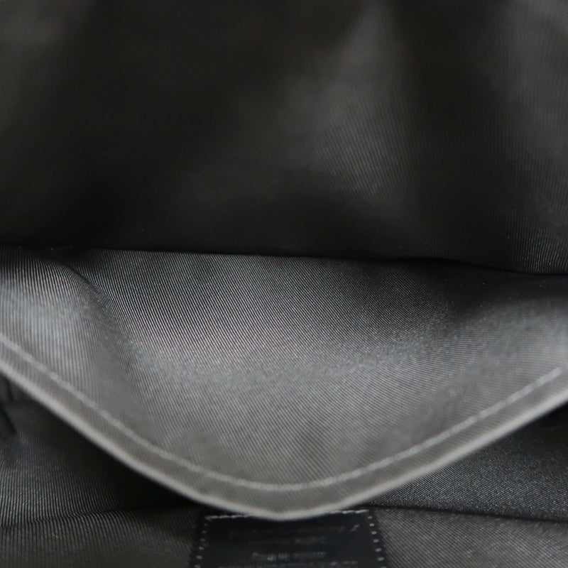 LOUIS VUITTON LV Voyageur Monogram Eclipse Messenger Shoulder Bag Black PVC