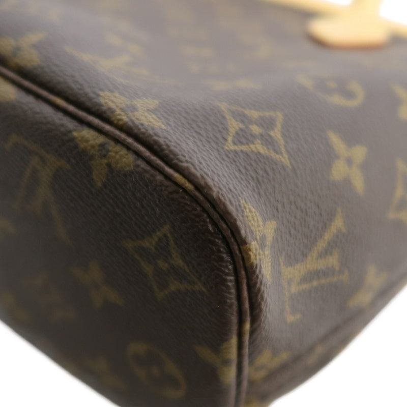 LOUIS VUITTON Monogram Neverfull PM Tote Bag brown　Gold Hardware